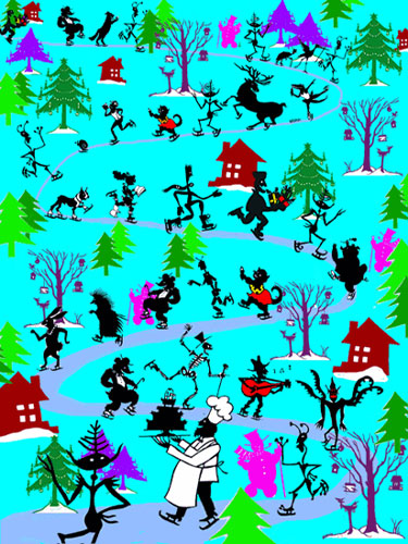nickelodeon giftwrap