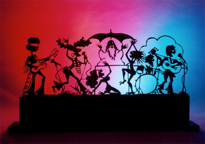 woodstock 69 - steel sculpture